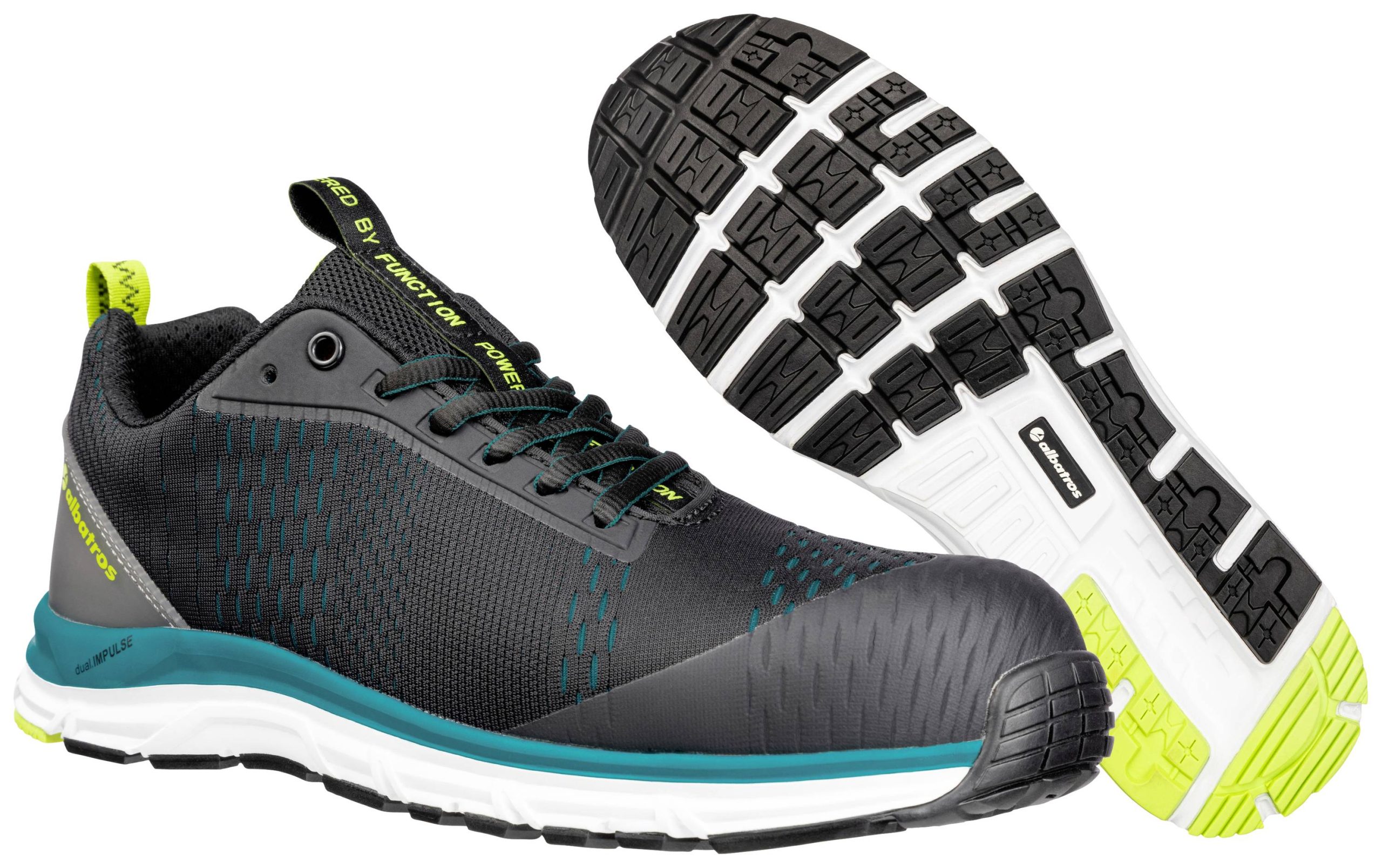 Albatros AER55 IMPULSE BLACK BLUE LOW S1P ESD HRO SRA 647500241000044 Obuwie ochronne S1 Rozmiar buta (EU): 44 czarno-ni - obrazek 1