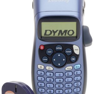 DYMO LetraTag LT-100H niebieski Drukarka etykiet Przystosowana do taśmy do nadruku: LT 12 mm DYMO LetraTag LT-100H niebieski Drukarka etykiet Przystosowana do taśmy do nadruku: LT 12 mm