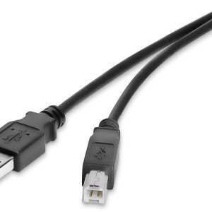 Renkforce Kabel USB USB 2.0 Złącze męskie USB-A, Złącze męskie USB-B 0.30 m czarny styki pozłacane RF-4463064 Renkforce Kabel USB USB 2.0 Złącze męskie USB-A, Złącze męskie USB-B 0.30 m czarny styki pozłacane RF-4463064