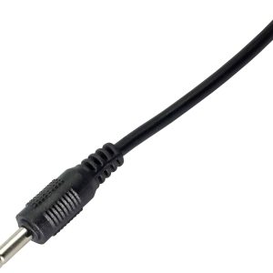 Akyga Kabel do ładowania USB Wtyczka DC 3,5 mm 0.80 m czarny płaszcz z PVC, z USB AK-DC-03 Akyga Kabel do ładowania USB Wtyczka DC 3,5 mm 0.80 m czarny płaszcz z PVC, z USB AK-DC-03