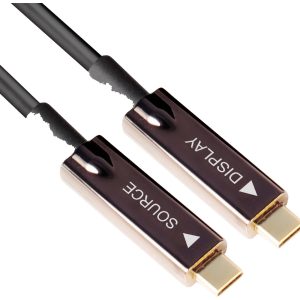 club3D USB-C Kabel Złącze męskie USB-C® 20.00 m czarny CAC-1589
