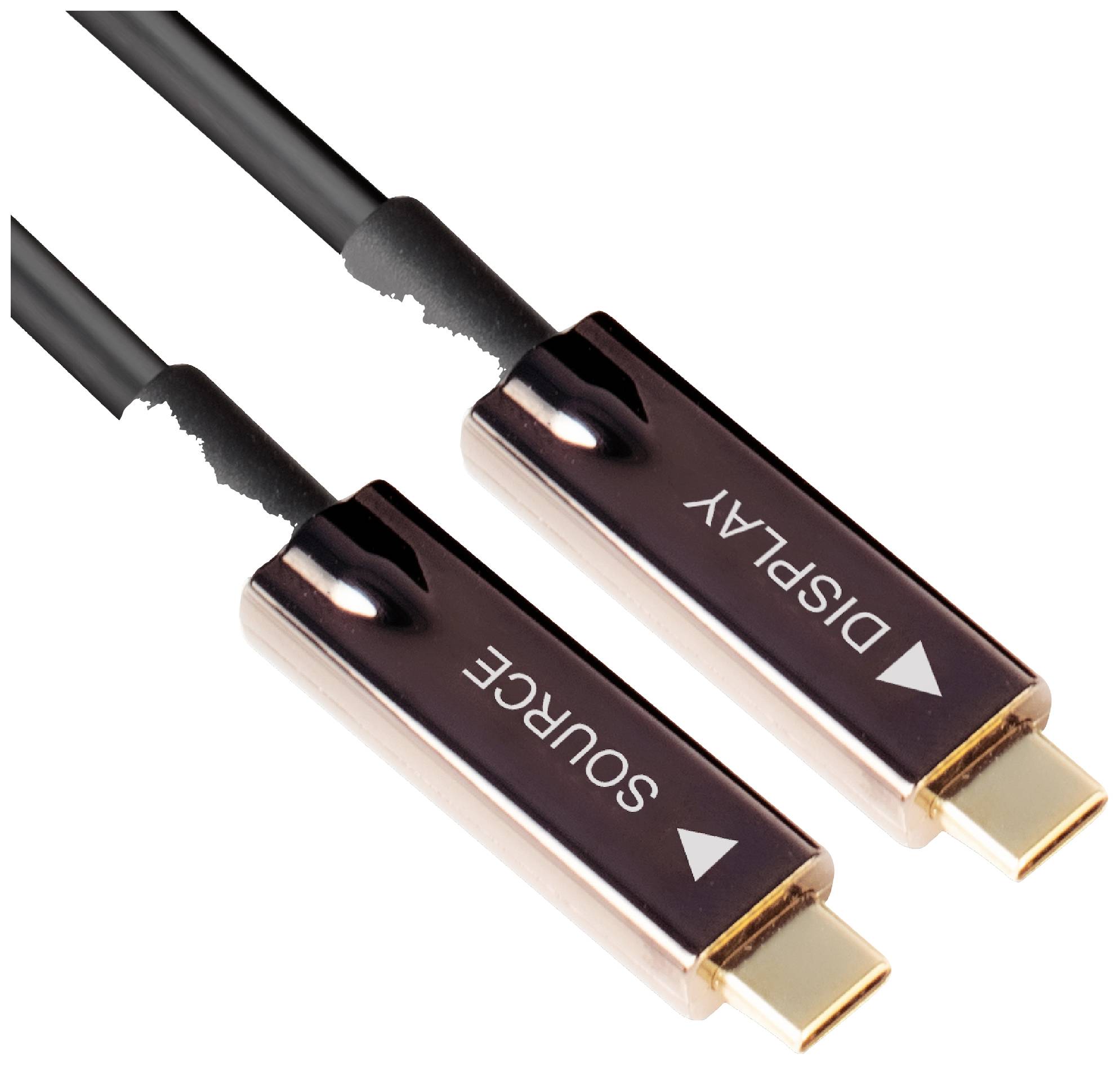 club3D USB-C Kabel Złącze męskie USB-C® 20.00 m czarny CAC-1589 - obrazek 1