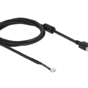 Delock Kabel USB USB 2.0 Złącze męskie USB-A, Złącze męskie 4 pin. 1.50 m czarny 96001