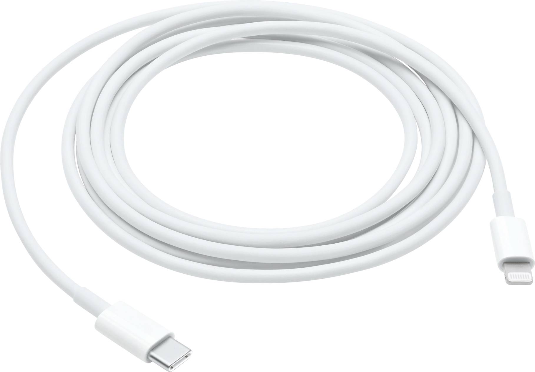 Apple Kabel USB B-Ware (uszkodzony / brakujące opakowanie) Złącze męskie USB-C®, Złącze męskie Lightning 2.00 m biały MW - obrazek 1