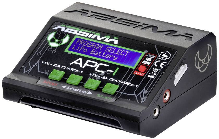 Ładowarka modelarska wielofunkcyjna Absima APC-1 10 A - obrazek 1