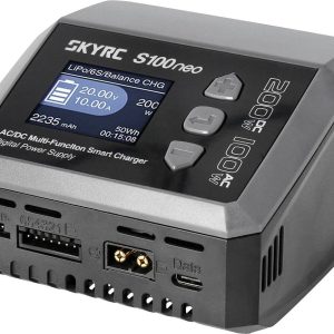 Ładowarka modelarska SKYRC S100 Neo 12 A Akumulator ołowiowy, LiFePO, LiHV, LiIon, LiPo, NiCd, NiMH Ładowarka modelarska SKYRC S100 Neo 12 A Akumulator ołowiowy, LiFePO, LiHV, LiIon, LiPo, NiCd, NiMH