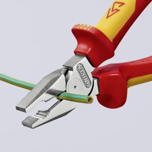 Kombinerki Knipex 02 06 180, 180 mm, 64 HRC, VDE Kombinerki Knipex 02 06 180, 180 mm, 64 HRC, VDE