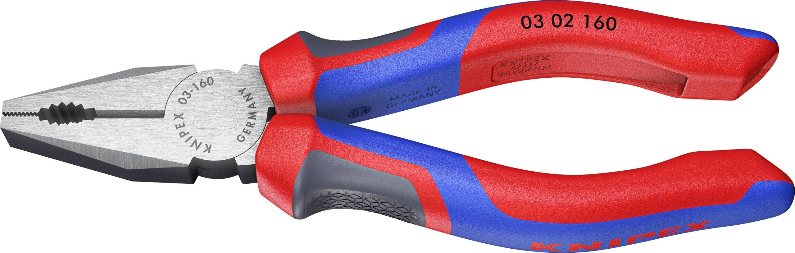 Kombinerki Knipex 03 02 160, 160 mm, 60 HRC, do warsztatu - obrazek 1