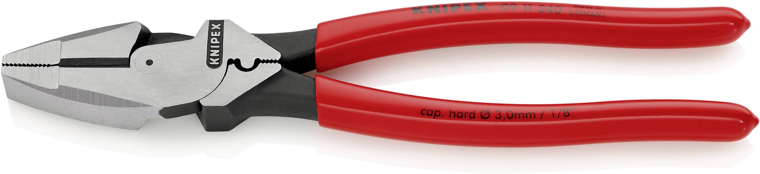 Kombinerki Knipex Lineman´s Pliers 09 11 240, 240 mm, 64 HRC, do warsztatu - obrazek 1