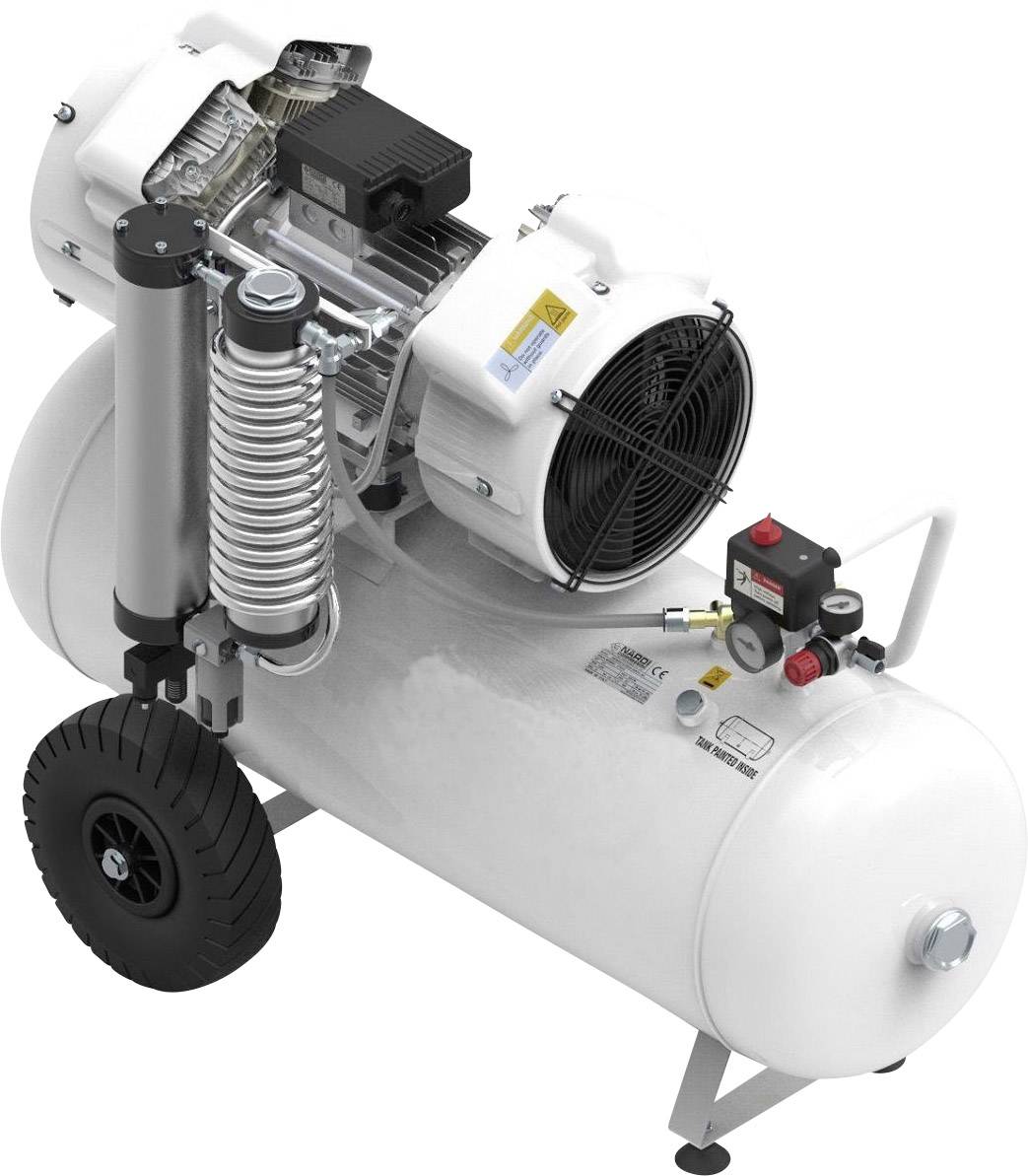 Sprężarka powietrza Aerotec AEROMEDIC XTR 4D-90 L 8 bar - obrazek 1