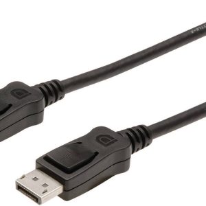 Digitus DisplayPort kabel Złącze DisplayPort, Złącze DisplayPort 3.00 m czarny AK-340100-030-S 4K UHD Kabel DisplayPort
