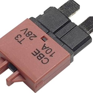 Wyłącznik instalacyjny nożowy Hansor Circuit Breaker Standard, type 3, Manual Reset, 10A CBE3 Series 10A, 12 V – 32 V, 1 Wyłącznik instalacyjny nożowy Hansor Circuit Breaker Standard, type 3, Manual Reset, 10A CBE3 Series 10A, 12 V – 32 V, 1