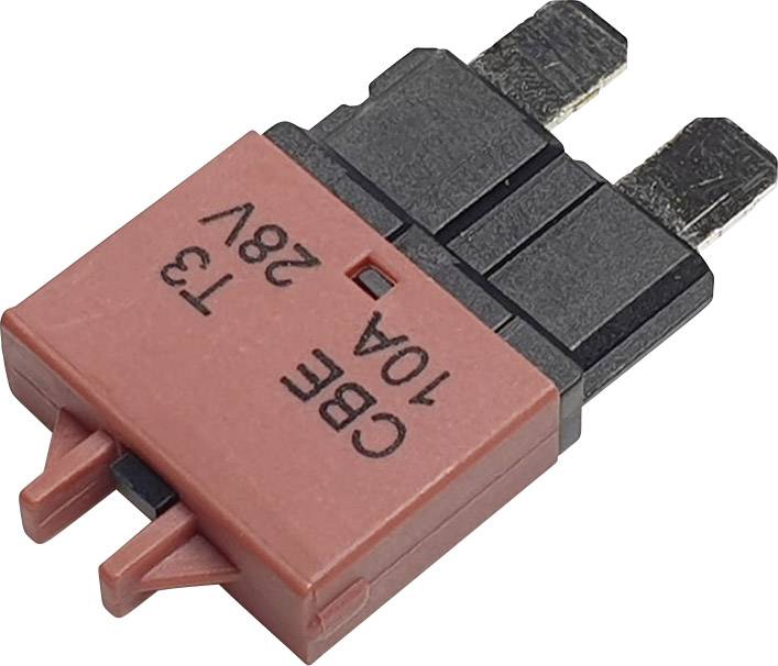 Wyłącznik instalacyjny nożowy Hansor Circuit Breaker Standard, type 3, Manual Reset, 10A CBE3 Series 10A, 12 V - 32 V, 1 - obrazek 1
