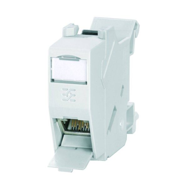 Weidmüller Szyny nośne Outlet, złącze rozłączne RJ45 – RJ45, IP 20, Cat.6 (ISO/IEC 11801) IE-XM-RJ45/RJ45