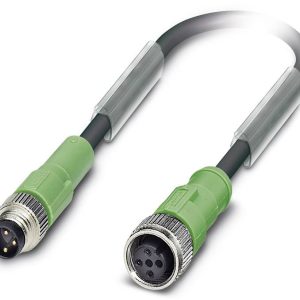 Kabel do czujników/elementów wykonawczych Phoenix Contact SAC-3P-M 8MS/0,3-PUR/M12FS 1682304, złącze żeńskie M12, proste Kabel do czujników/elementów wykonawczych Phoenix Contact SAC-3P-M 8MS/0,3-PUR/M12FS 1682304, złącze żeńskie M12, proste