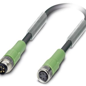 Kabel do czujników/elementów wykonawczych Phoenix Contact SAC-4P-M 8MS/0,3-PUR/M 8FS 1682142, złącze żeńskie M8, proste, Kabel do czujników/elementów wykonawczych Phoenix Contact SAC-4P-M 8MS/0,3-PUR/M 8FS 1682142, złącze żeńskie M8, proste,