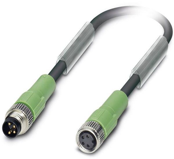 Kabel do czujników/elementów wykonawczych Phoenix Contact SAC-4P-M 8MS/0,3-PUR/M 8FS 1682142, złącze żeńskie M8, proste,