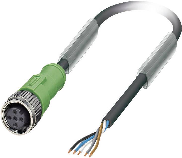 Kabel czujników/elementów wykonawczych Phoenix Contact SAC-5P- 1,5-PUR/M12FS 1669822 Ilość styków: 5 1 szt. - obrazek 1