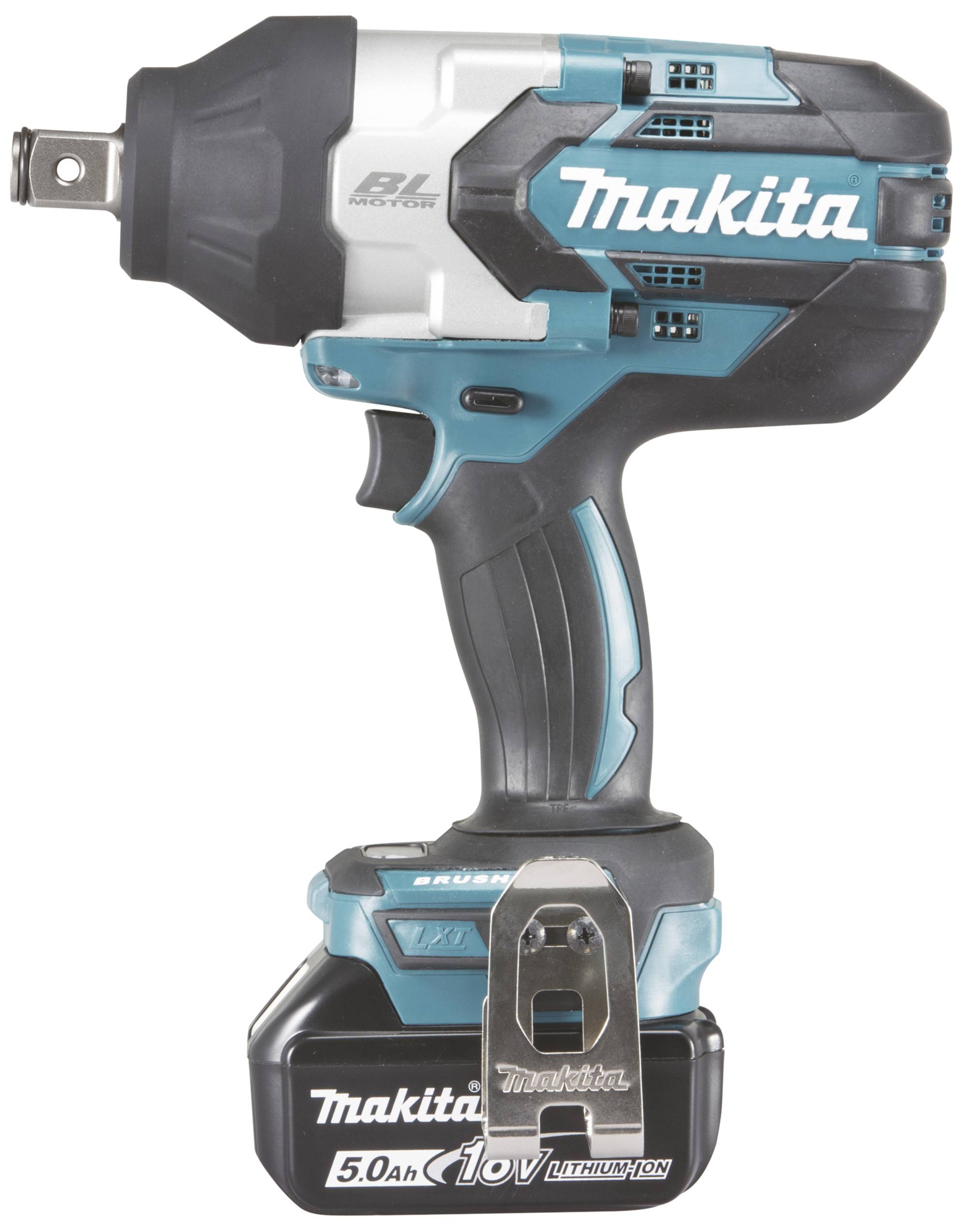 Makita DTW1001RTJ DTW1001RTJ Wkrętarka udarowa akumulatorowa 1050 Nm 18 V Ilość dołączonych baterii 2 5 Ah Li-Ion zaw. 2 - obrazek 1