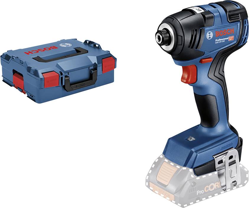 Bosch Professional GDR 18V-200 06019J2106 Wkrętarka udarowa akumulatorowa | 200 Nm 18 V Ilość dołączonych baterii 0 Li-I - obrazek 1