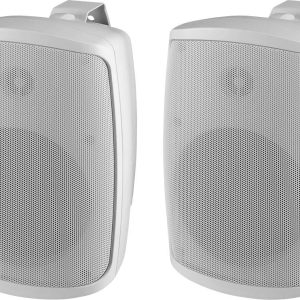 Monacor WALL-04T/WS Głośnik ścienny PA 2 W biały 1 par(a)