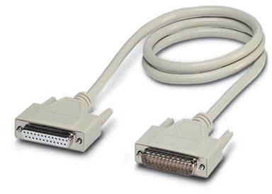 kabel port szeregowy, port równoległy Phoenix Contact VS-25-DSUB-20-LI-1,0 1656291, ekran pleciony i foliowy, 1.00 m - obrazek 1