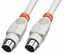 kabel Złącze DIN LINDY LINDY Anschlusskabel Mac Drucker 8 polig 31532, 2.00 m - obrazek 1