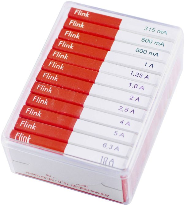 ESKA 632.800 632800 Zestaw bezpieczników (Ø x D) 6.3 mm x 32 mm szybki -F- Zawartość 120 części