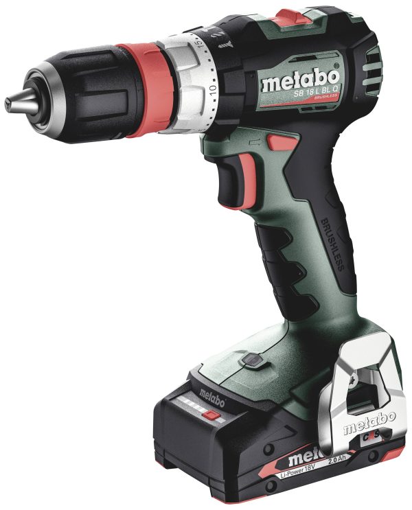 Metabo SB 18 L BL Q 613158500 Wkrętarka udarowa akumulatorowa 65 Nm 18 V Ilość dołączonych baterii 2 LiHD bezszczotkowy,