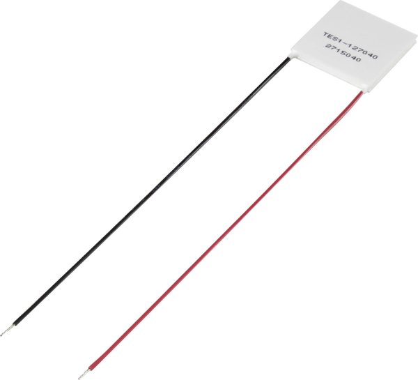 TRU COMPONENTS 1389165 Ogniwo Peltiera TES1-127040, 33.4 W, 3.9 A, (D x S x W) 30 x 30 x 3.2 mm
