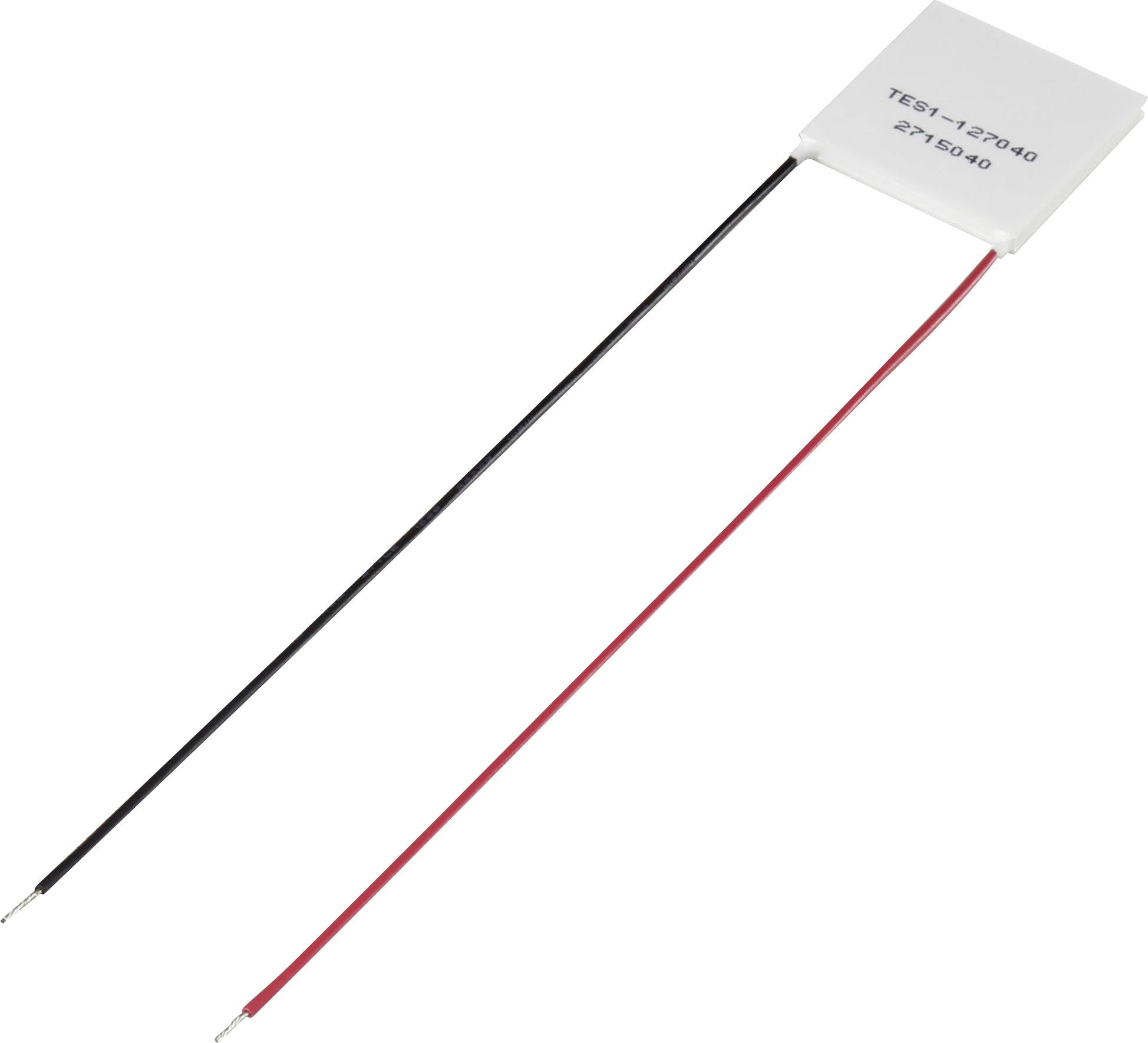 TRU COMPONENTS 1389165 Ogniwo Peltiera TES1-127040, 33.4 W, 3.9 A, (D x S x W) 30 x 30 x 3.2 mm - obrazek 1
