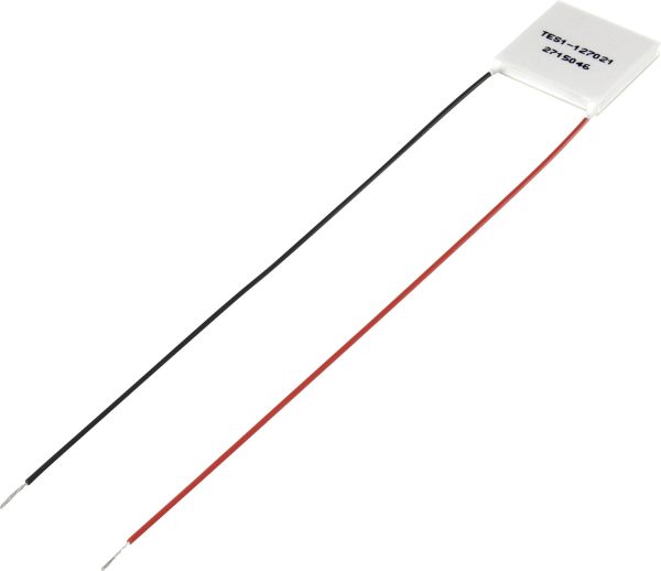 TRU COMPONENTS 1569028 Ogniwo Peltiera TES1-127021, 18.1 W, 2.1 A, (D x S x W) 25 x 25 x 3.6 mm