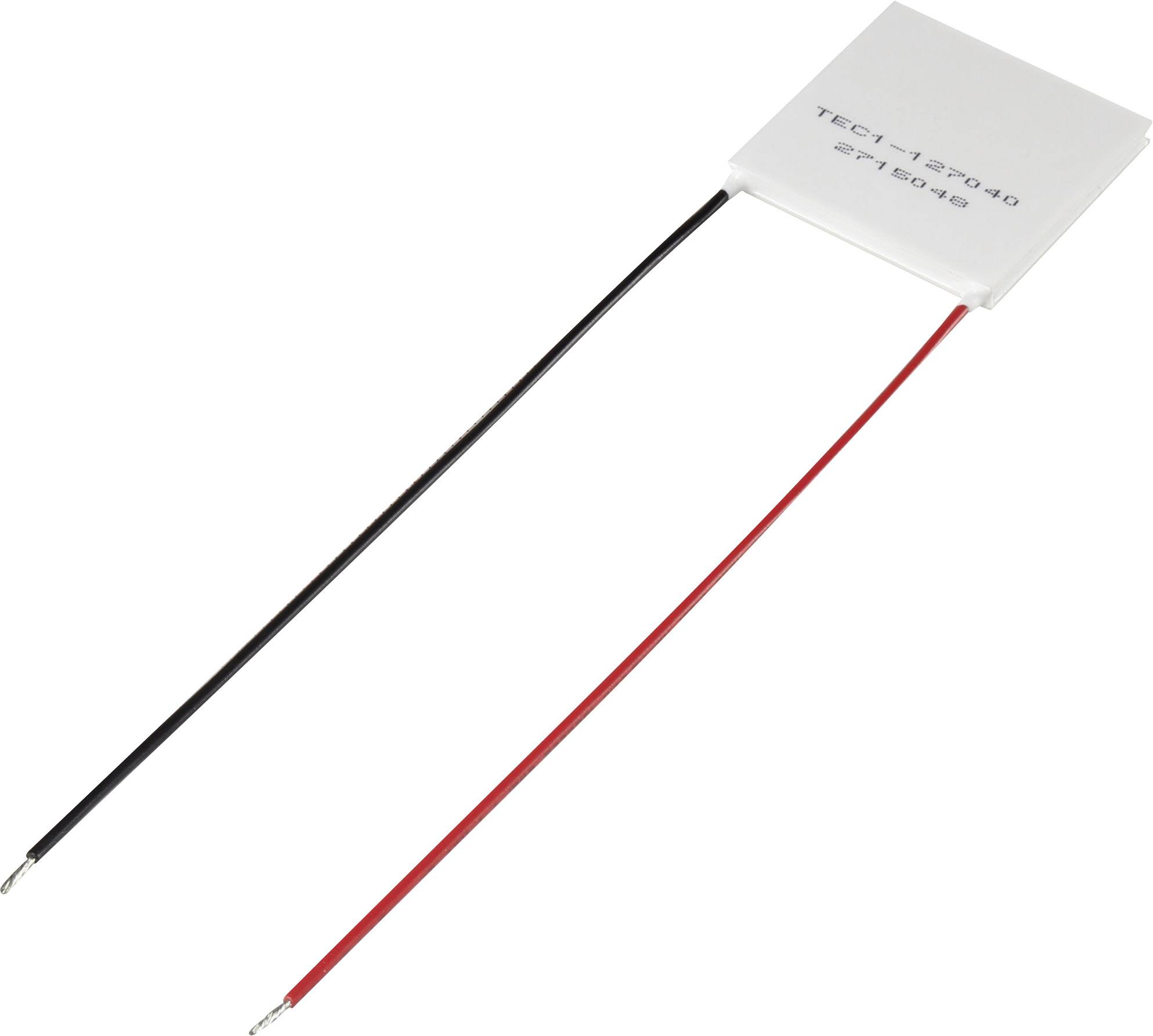 TRU COMPONENTS 1389166 Ogniwo Peltiera TEC1-127040, 33.4 W, 4 A, (D x S x W) 40 x 40 x 3.9 mm - obrazek 1