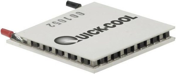 QuickCool QC-32-0.6-1.2V Ogniwo Peltiera QC-32-0.6-1.2V, 1.6 W, 1.2 A, (A x B x C x H) 8 x 8 x – x 2.6