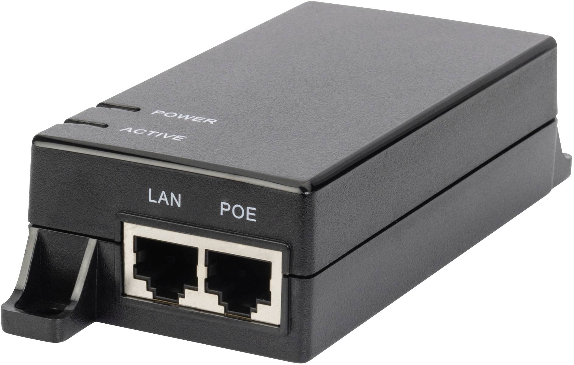 Digitus DN-95102-1 Injektor PoE 10 / 100 / 1000 MBit/s IEEE802.3af (15.4 W) - obrazek 1