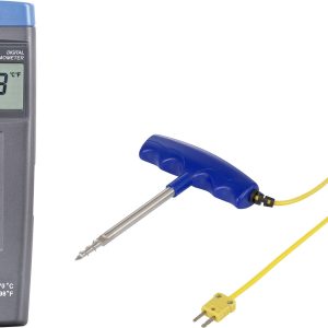 Termometr typu K VOLTCRAFT K101 + TP 301 VC-10503955, -200 – +1370 °C Termometr typu K VOLTCRAFT K101 + TP 301 VC-10503955, -200 – +1370 °C
