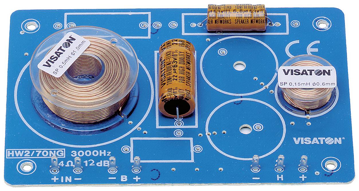 Visaton HW 2/70 NG - 4 Ohm Zwrotnica 2-drożna 4 Ω - obrazek 1