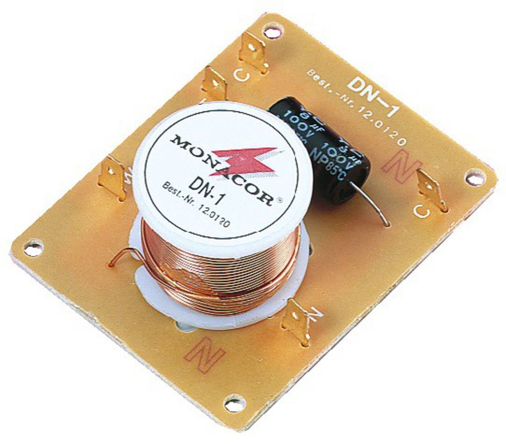 Monacor DN-1 Zwrotnica 2-drożna 8 Ω - obrazek 1