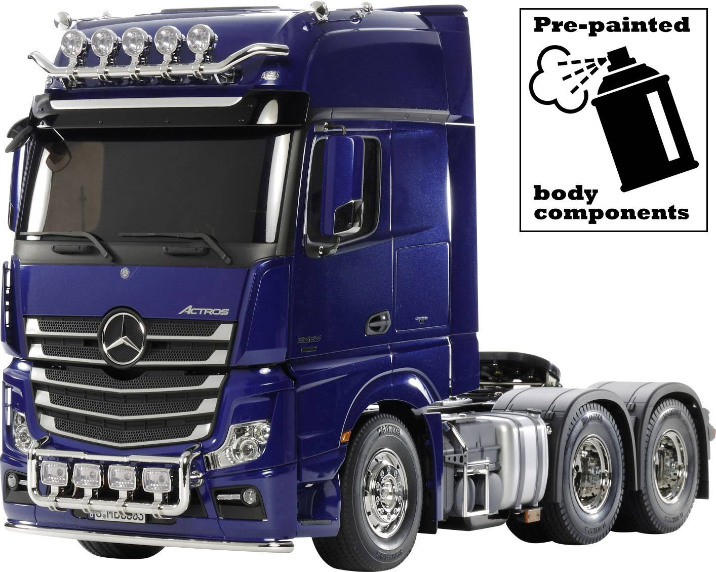 Model ciężarówki RC Tamiya Mercedes Benz Actros 3363 6x4 Giga 1:14 Do samodzielnego złożenia - obrazek 1