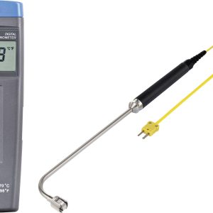 Termometr typu K VOLTCRAFT K101 + TP 206 VC-10514140, -200 – +1370 °C, Kalibracja (ISO) Termometr typu K VOLTCRAFT K101 + TP 206 VC-10514140, -200 – +1370 °C, Kalibracja (ISO)