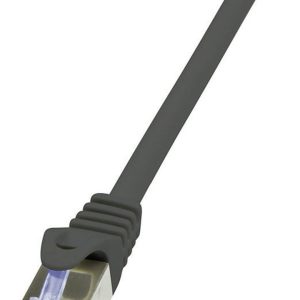 kabel LAN LogiLink CQ3033S, 1 szt., RJ45, CAT 6a, S/FTP, 1.00 m, czarny kabel LAN LogiLink CQ3033S, 1 szt., RJ45, CAT 6a, S/FTP, 1.00 m, czarny