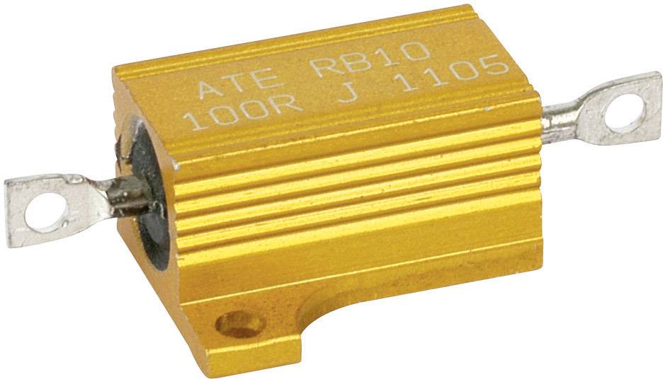 Rezystor drutowy dużej mocy z radiatorem ATE Electronics RB10/1-0,33R-J, 0,33 Ohm, 12 W - obrazek 1