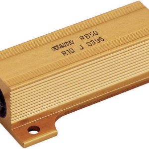 Rezystor drutowy dużej mocy z radiatorem ATE Electronics, 470 Ohm, 50 W, 5 % Rezystor drutowy dużej mocy z radiatorem ATE Electronics, 470 Ohm, 50 W, 5 %