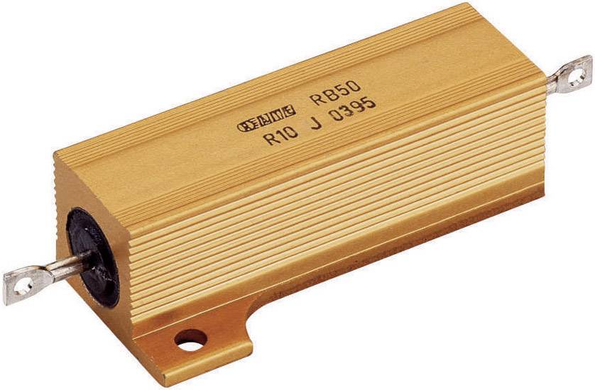 Rezystor drutowy dużej mocy z radiatorem ATE Electronics, 470 Ohm, 50 W, 5 % - obrazek 1