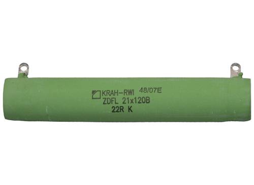 KRAH ZDFL 21X120B 10% 220R Rezystor mocy 220 Ω końcówki do lutowania 65 W 10 % 1 szt.