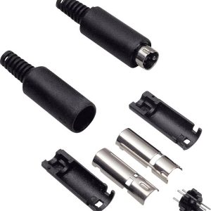 Złącze męskie DIN miniaturowe 0204002 BKL Electronic 0204002 złącze męskie proste Ilość styków: 4 czarny 1 szt. Złącze męskie DIN miniaturowe 0204002 BKL Electronic 0204002 złącze męskie proste Ilość styków: 4 czarny 1 szt.