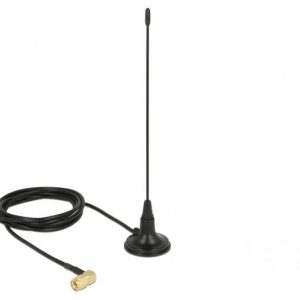 Antena z magnetyczną stopką Delock 89615 89615 Antena z magnetyczną stopką Delock 89615 89615