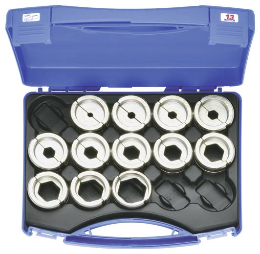 Klauke HD13SET Wkładka do prasy 10 do 300 mm² Kompatybilność z markami Klauke - obrazek 1