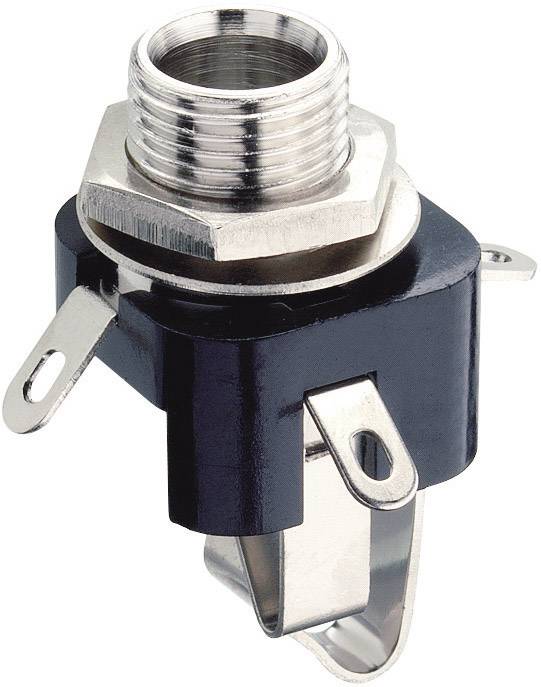 Gniazdo montażowe jack Lumberg KLB 3, 6.35 mm, 3-pin, stereo