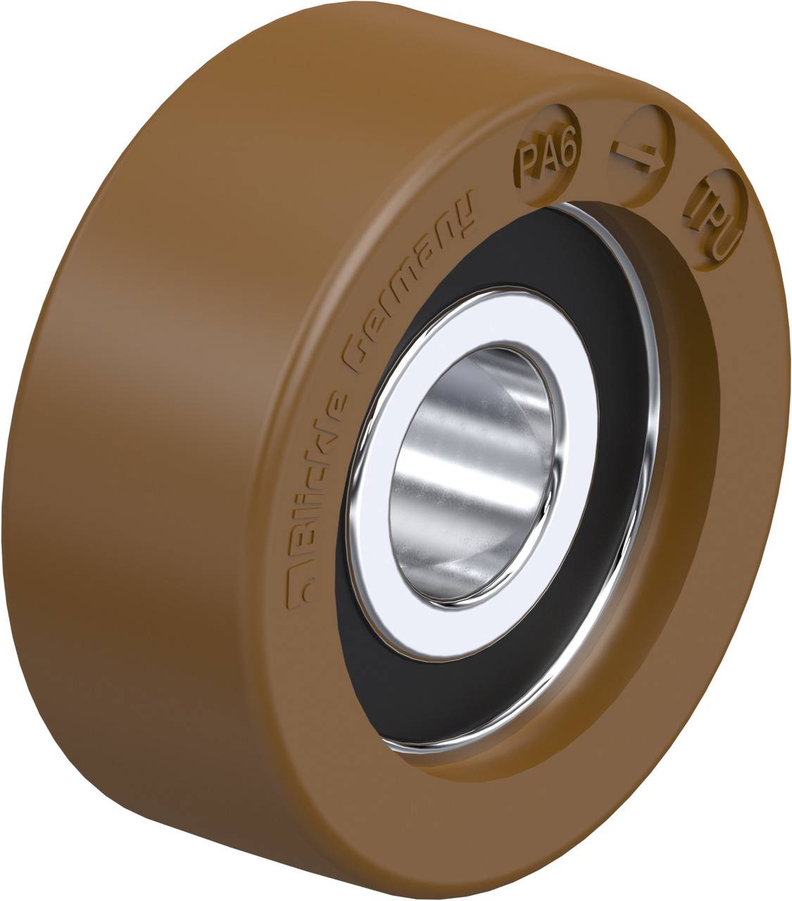 Blickle 757449 FPU 40x16/12-10K Rolka prowadząca Średnica koła: 40 mm Maksymalne obciążenie: 40 kg 1 szt. - obrazek 1